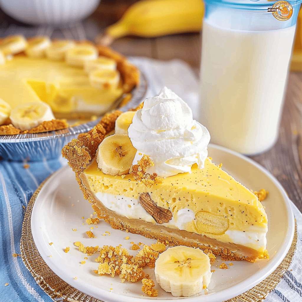 5 Irresistible Reasons to Try Banana Pudding with Cheesecake Pudding 15 Slice of banana pudding cheesecake on a plate