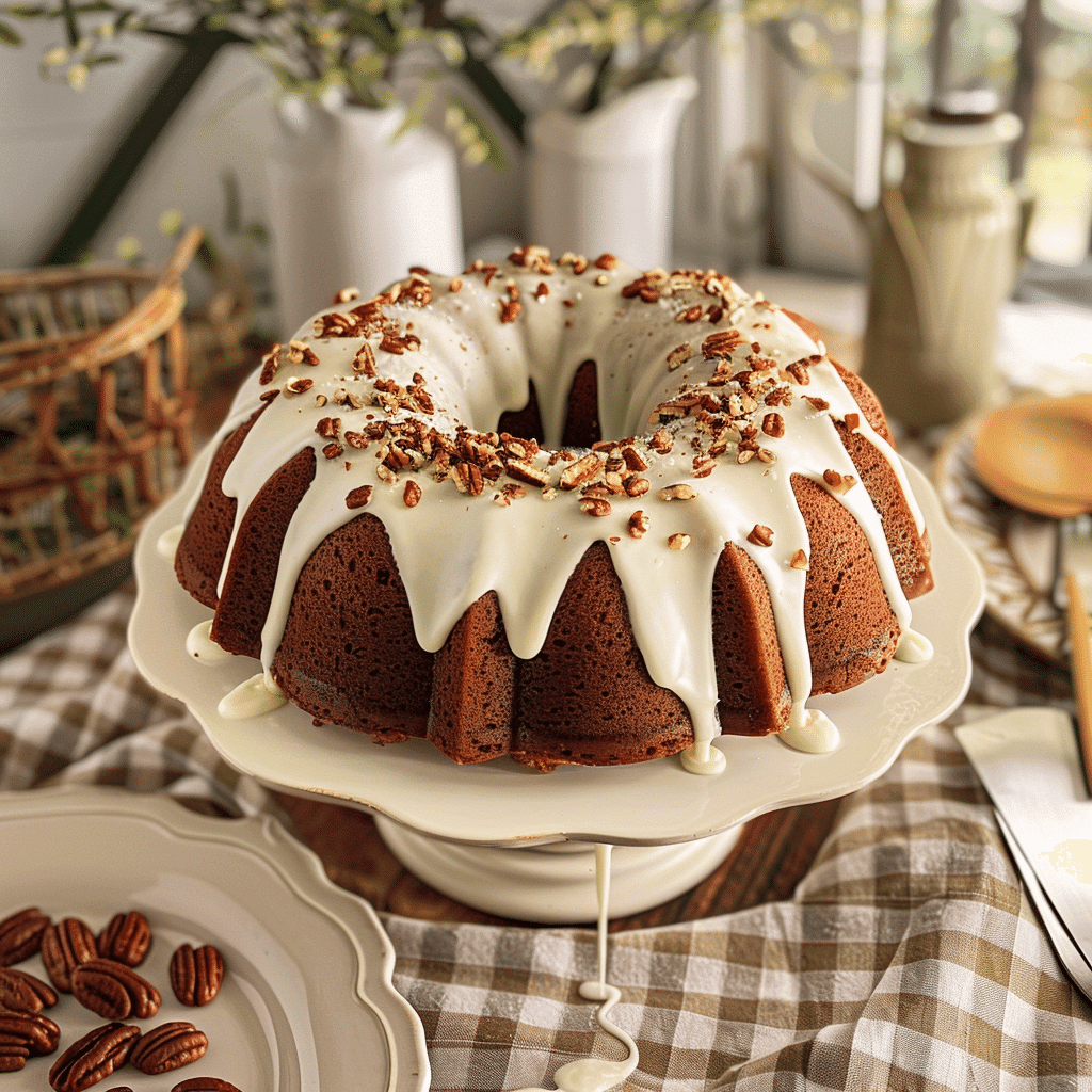 How to bake a classic carrot bundt cake recipe that stays tender 15 Carrot Bundt Cake Recipe sliced on a serving plate