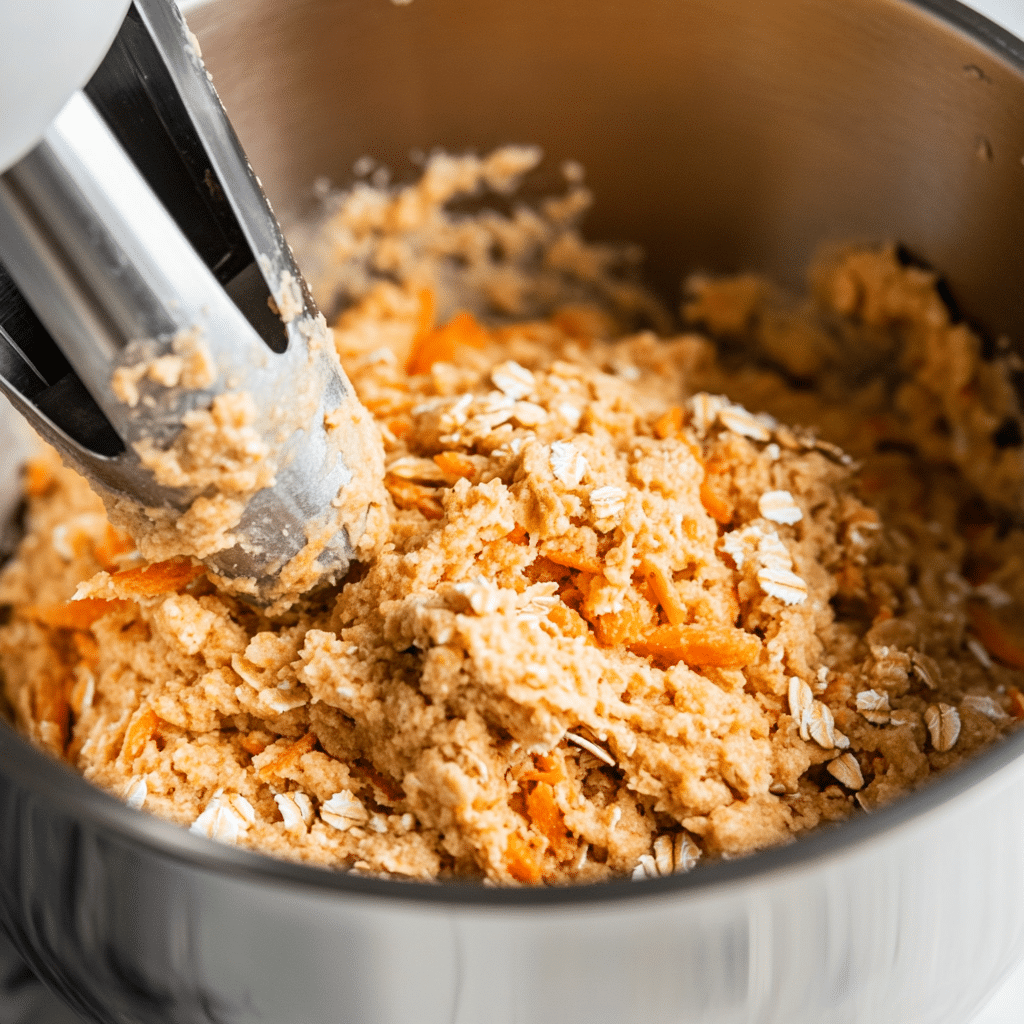 Carrot Cake Cookies recipe: 5 Irresistible Reasons to Bake Them Today 14 Carrot cake cookies dough in mixing bowl