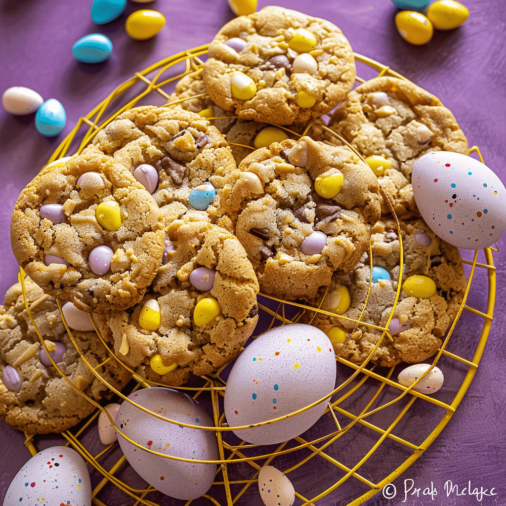 Make These Gluten Free Mini Egg Cookies Today 13 Gluten free mini egg cookies served with coffee on a spring table