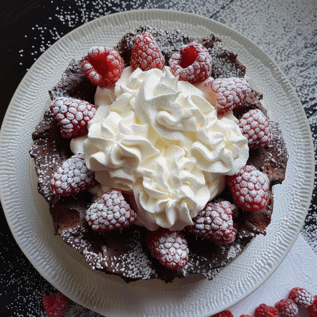 Chocolate Raspberry Torte Cake: The Ultimate Guide to Decadence 12 elegant slice of chocolate raspberry torte cake with fresh berries
