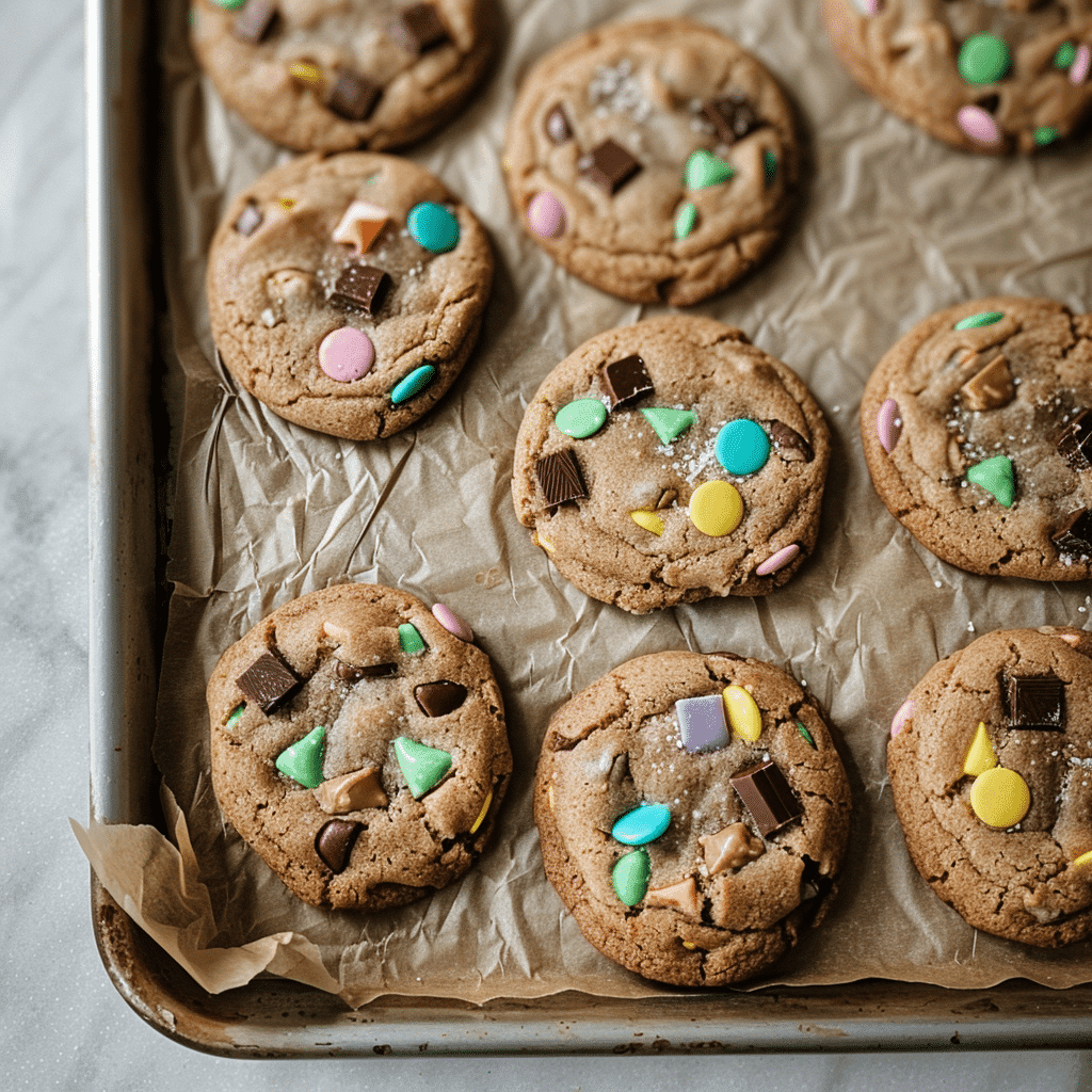 How to Make Perfect Micro Mini Egg Cookies 12 micro mini egg cookies close-up with gooey chocolate center