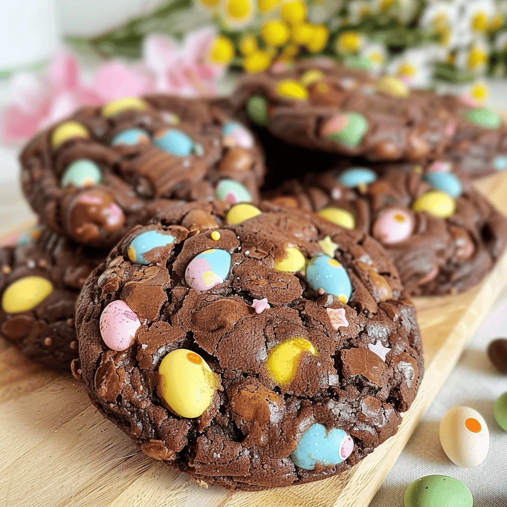 Mini Eggs Chocolate Cookies Kids Will Love 15 Mini eggs chocolate cookies holiday dessert table centerpiece
