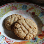 Easy oats eggless cookies (Soft, Buttery and No-Flax) 9 Oats eggless cookies on a rustic kitchen table