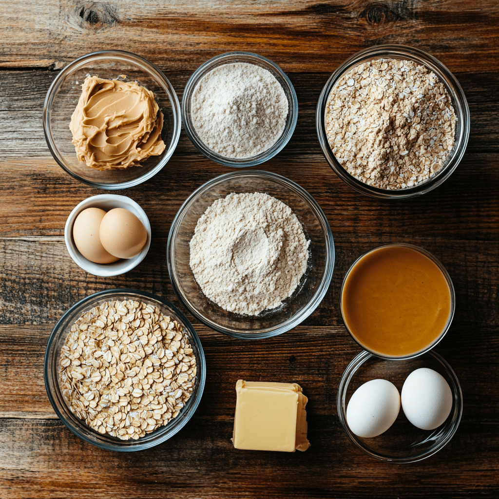Peanut Butter Sandwiches Girl Scout Cookies 13 Peanut butter cookie ingredients flat lay