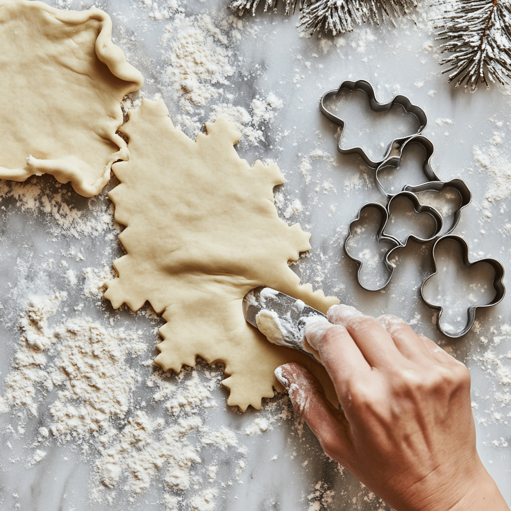 How to Make Yuzu Shortbread Cookies Everyone Raves About 11 rolling yuzu shortbread cookie dough