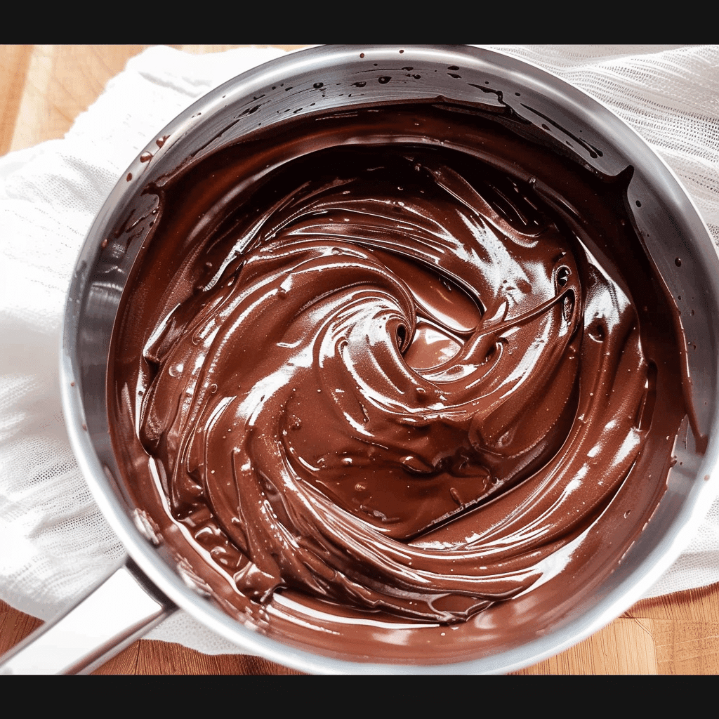 Easy Sourdough Discard Brownie Recipe (Super Rich and Chewy) 10 mixing cocoa into brown butter for sourdough discard brownie recipe