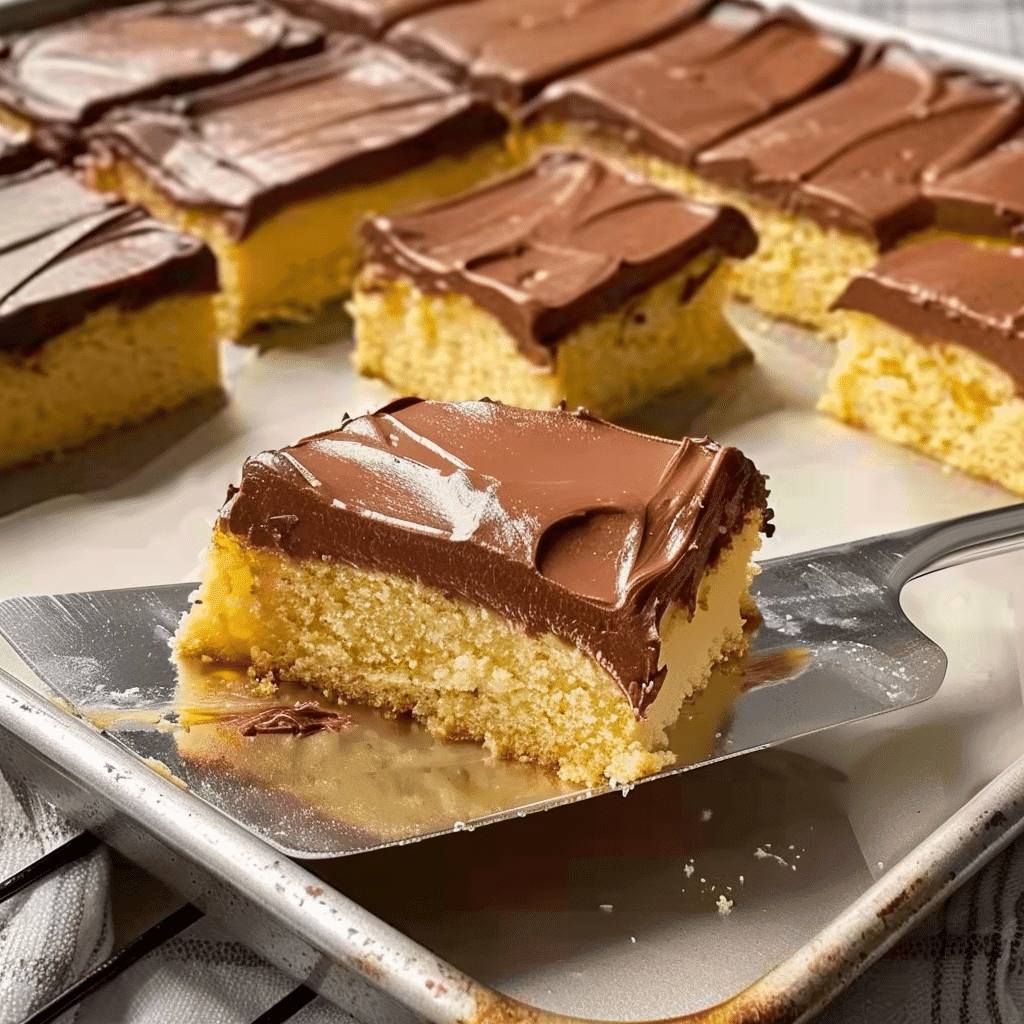 Tandy cake cake recipe with peanut butter and chocolate layers