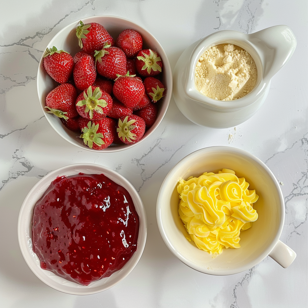 Easy Strawberry Shortcake Dump Cake: Irresistibly Sweet! 9 ingredients for strawberry shortcake dump cake