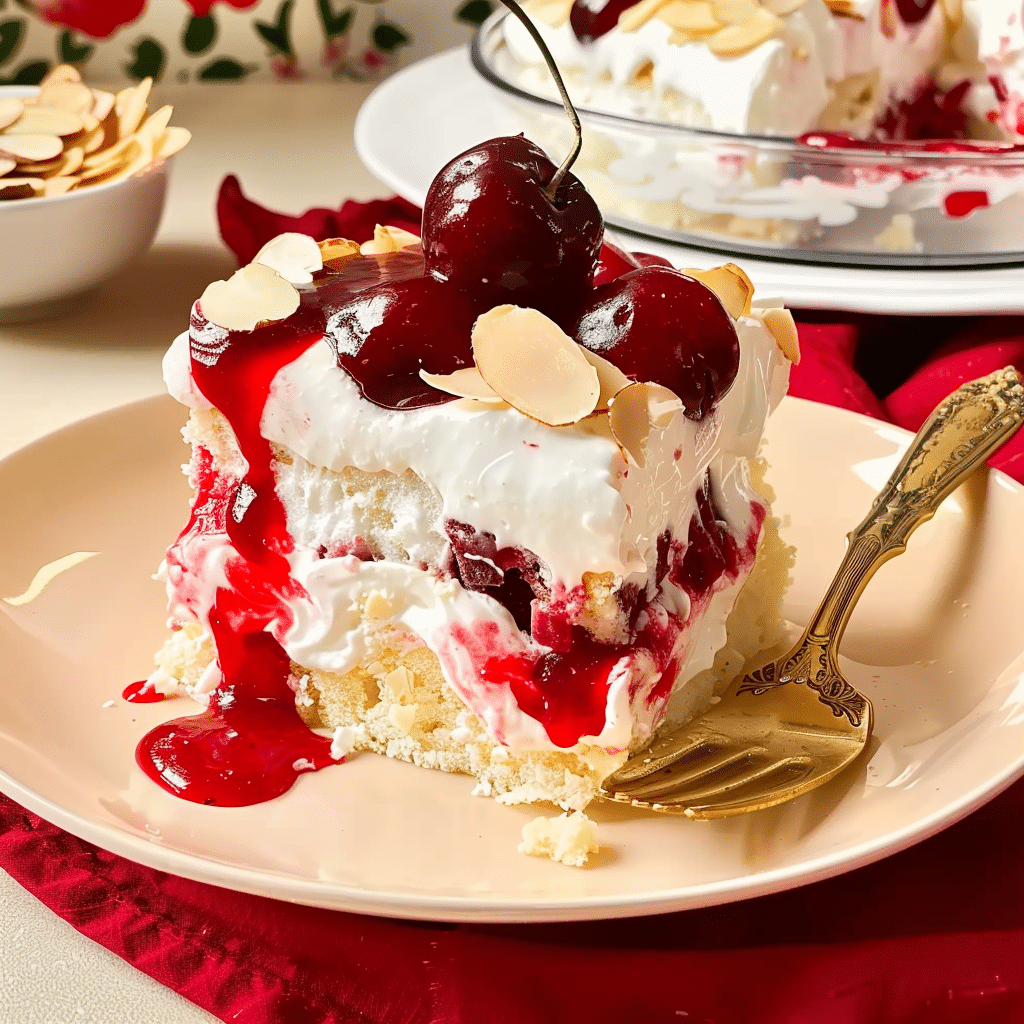 Heaven on Earth Cake Recipe That Wins Every Time 17 Slice of Heaven on Earth Cake Recipe on plate with fork