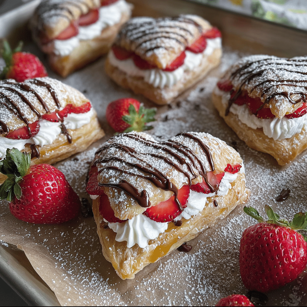 Strawberry Filled Cream Puffs 6 Homemade Strawberry Cream Puffs – Easy Elegant Dessert
