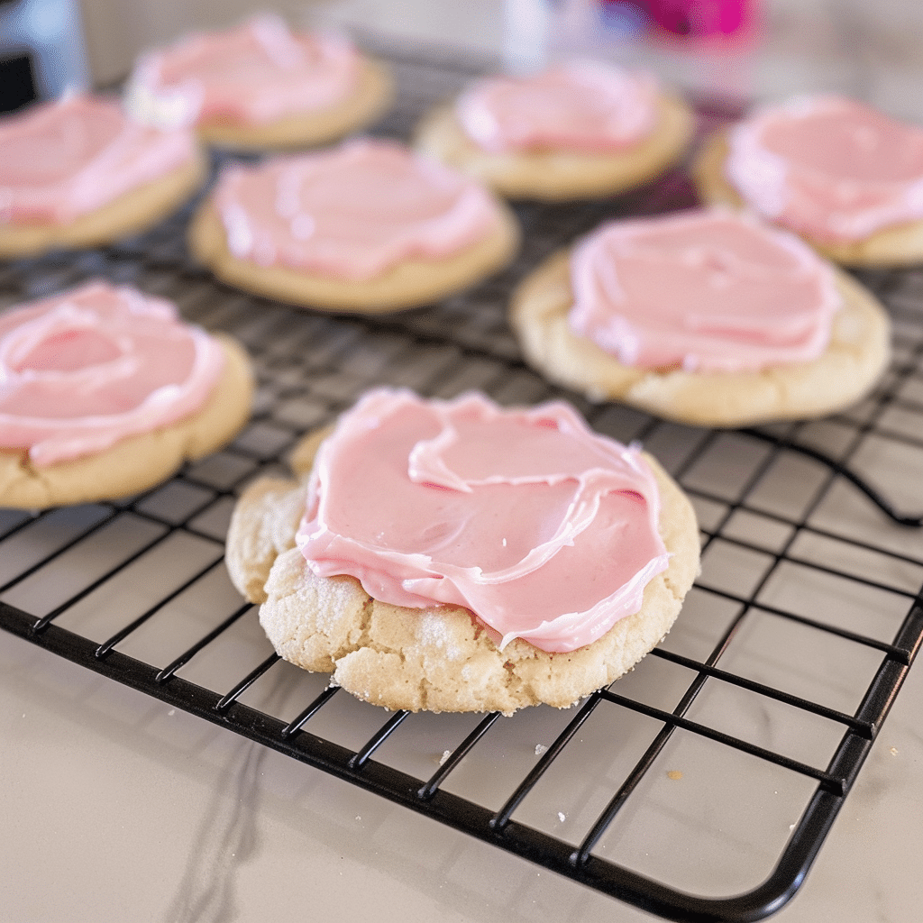 Crumble Sugar Cookie Recipe So Good You’ll Crave It 14 Cookie dough scoops lined up on parchment paper before baking