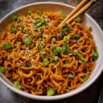 Spicy Garlic Sesame Noodles 5 Spicy Garlic Sesame Noodles – Simple Asian-Inspired Meal