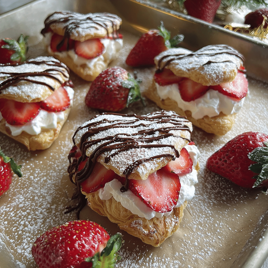 Homemade Strawberry Cream Puffs – Easy Elegant Dessert