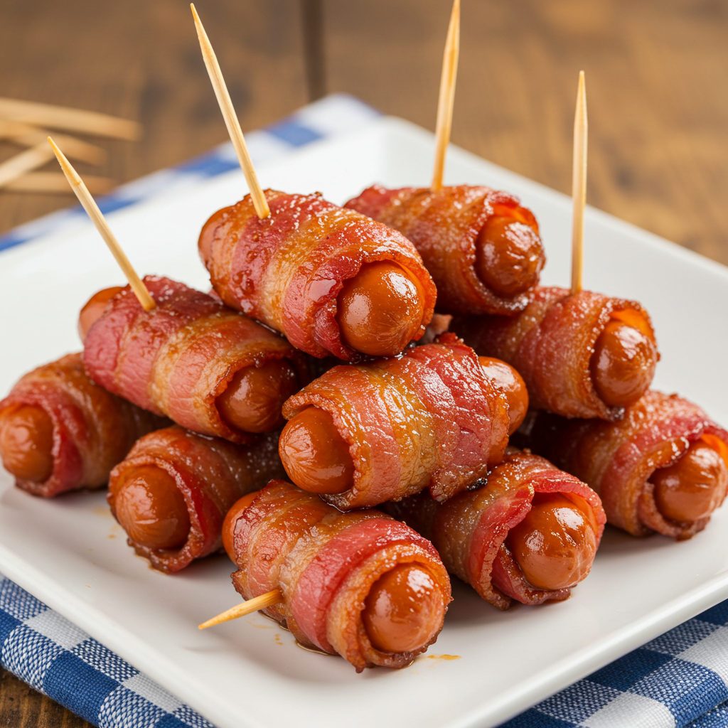 12. Easy Brown Sugar Bacon Smokies