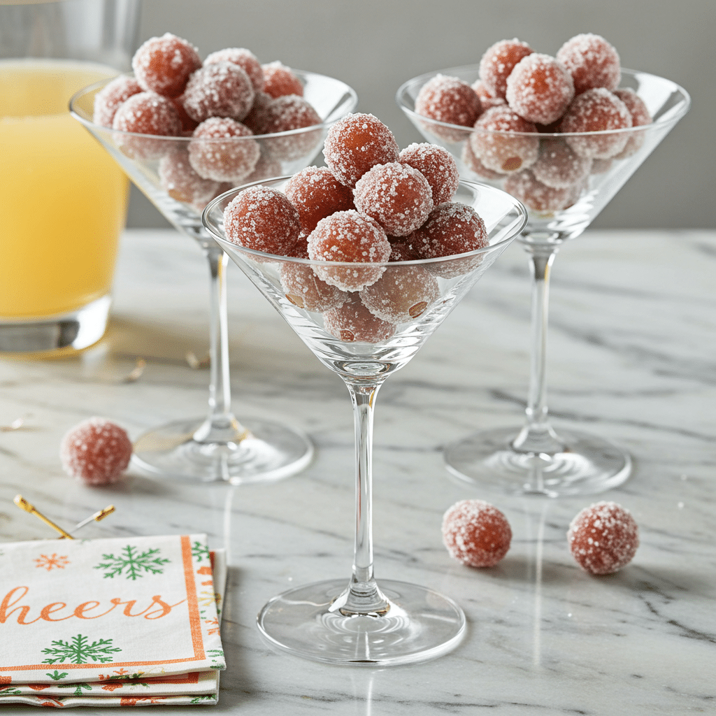 Chilled Prosecco Grapes