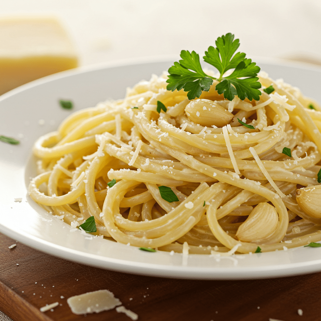 11 Best Creamy Pasta Recipes for Easy, Flavorful Dinners 2 Creamy Garlic Parmesan Spaghetti