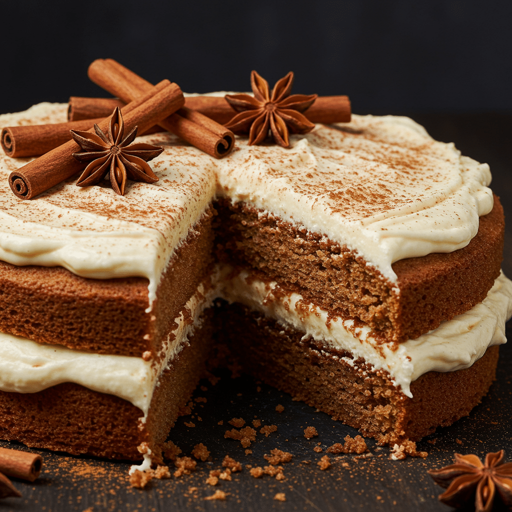 Easy Brown Sugar Chai Cake 2 Easy Brown Sugar Chai Cake