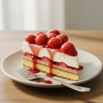 Easy Gooey Strawberry Cake 3 Easy Gooey Strawberry Cake