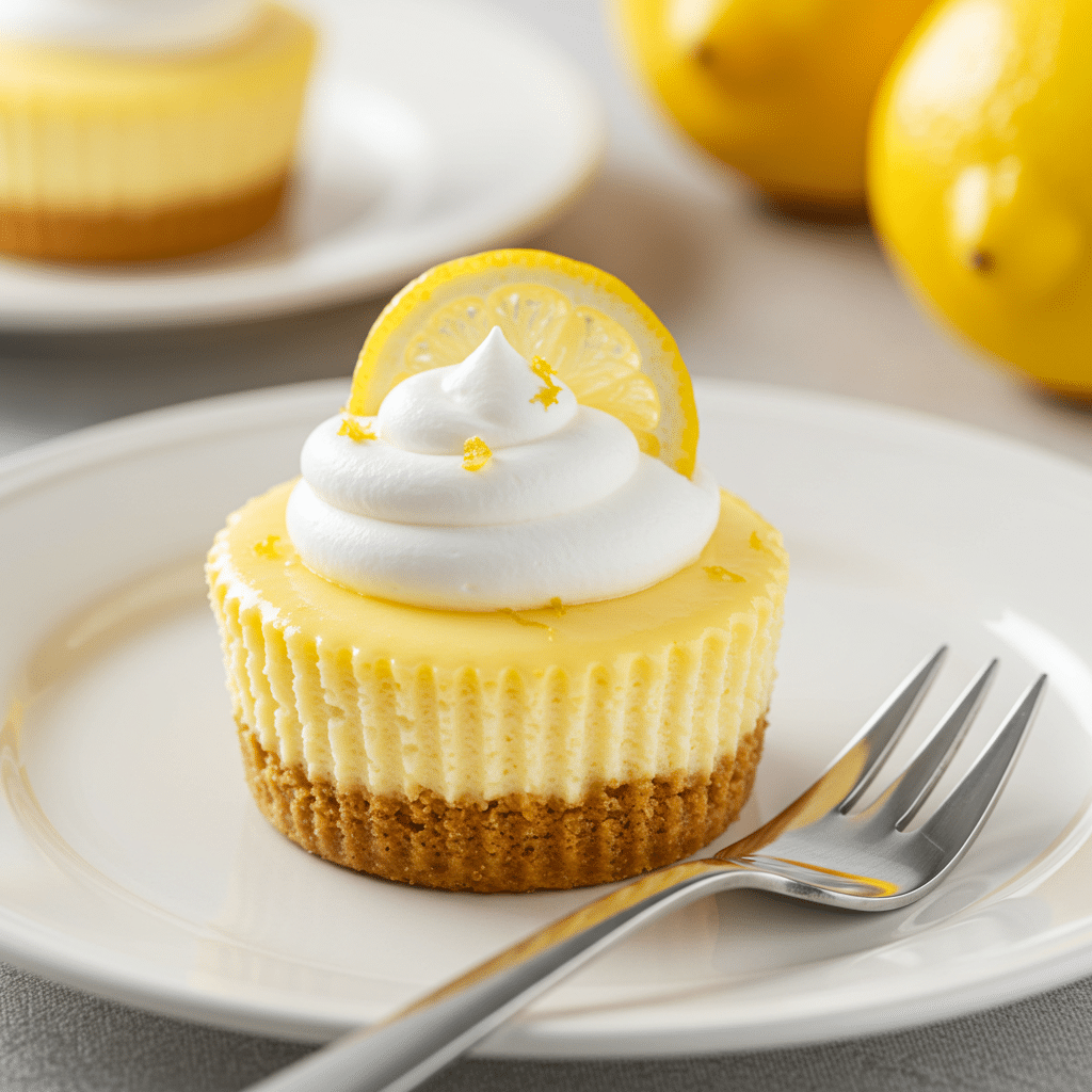 The Ultimate Cake Pillar: 30 Recipes from Aaron 18 Easy Mini Lemon Cheesecakes