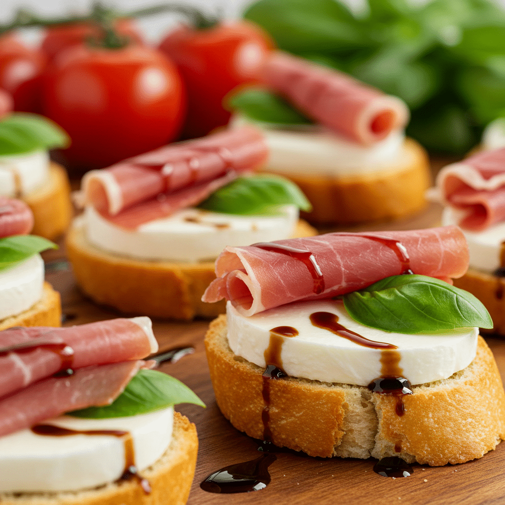 Prosciutto-Wrapped Mozzarella Bites