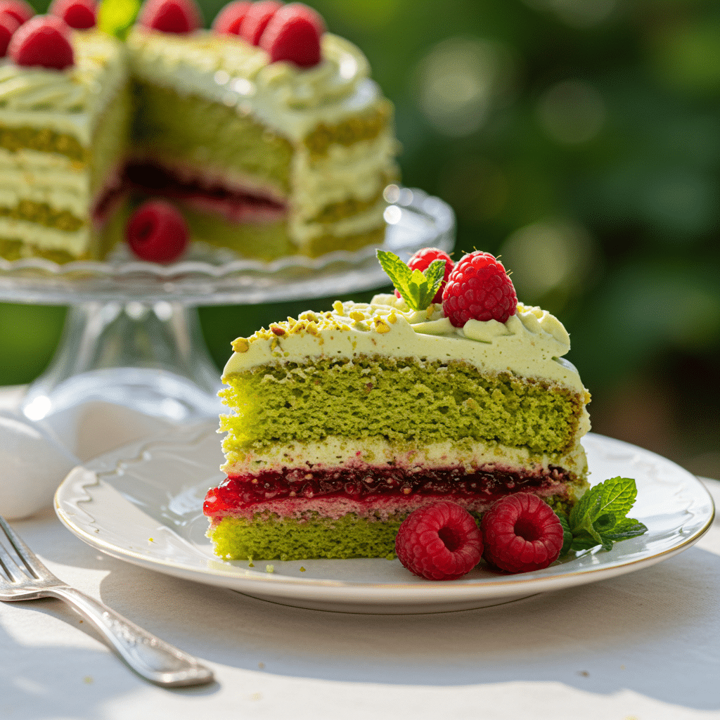 The Ultimate Cake Pillar: 30 Recipes from Aaron 14 Delicious Pistachio Raspberry Cake