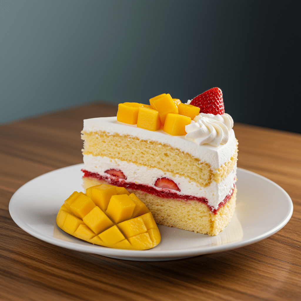 The Ultimate Cake Pillar: 30 Recipes from Aaron 15 Easy Strawberry Mango Cake