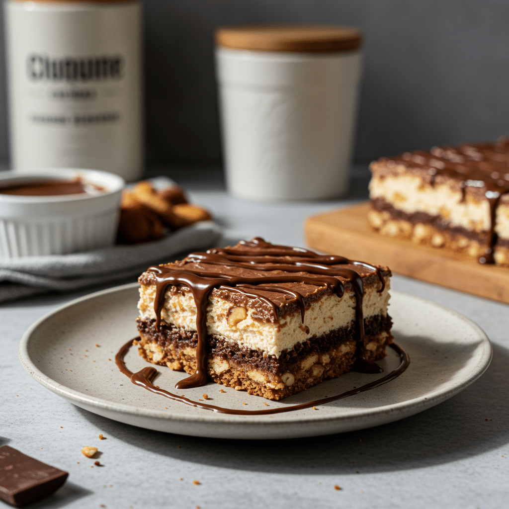 The Ultimate Cake Pillar: 30 Recipes from Aaron 21 Easy No-Bake Brownie Fridge Cake