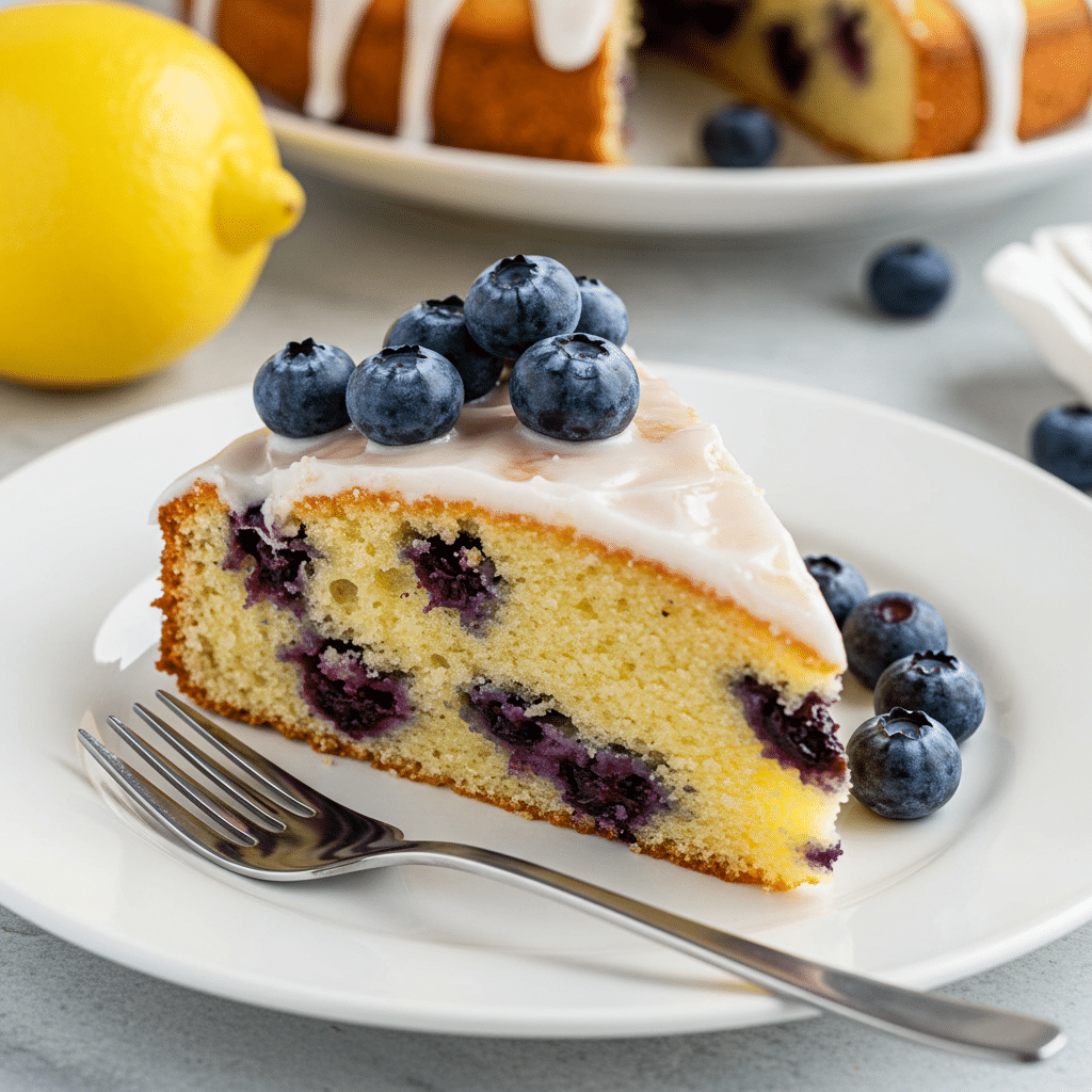 The Ultimate Cake Pillar: 30 Recipes from Aaron 22 Zesty Lemon Blueberry Cake