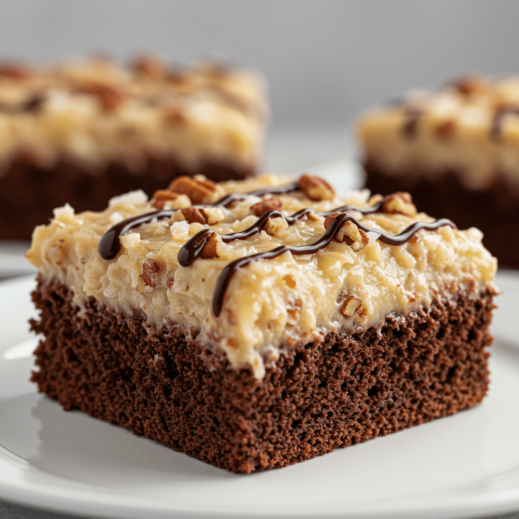 The Ultimate Cake Pillar: 30 Recipes from Aaron 25 Decadent German Chocolate Poke Cake