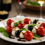 Mini Caprese Salad Skewers 3 Mini Caprese Salad Skewers