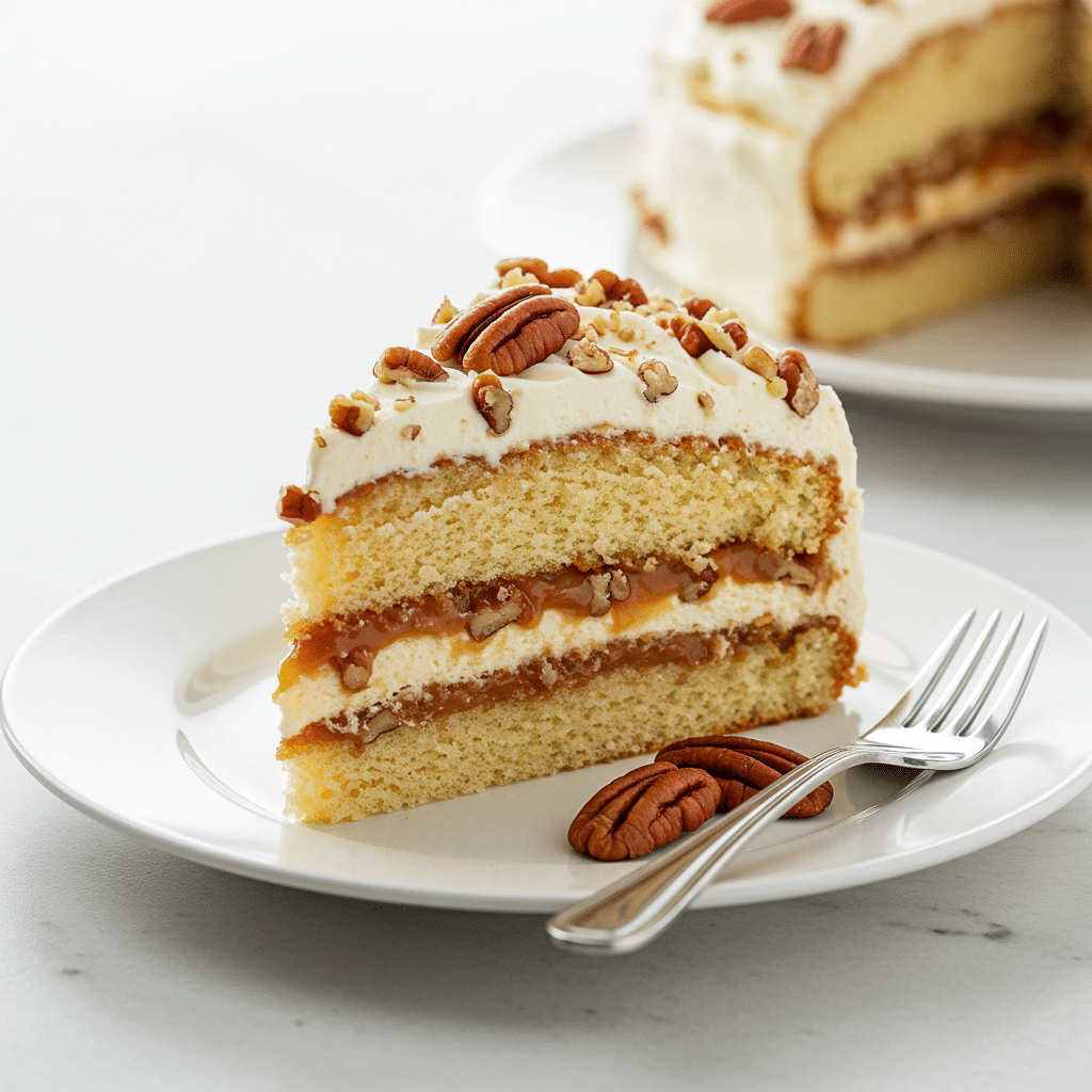 Old-Fashioned Butter Pecan Cake 2 Old-Fashioned Butter Pecan Cake