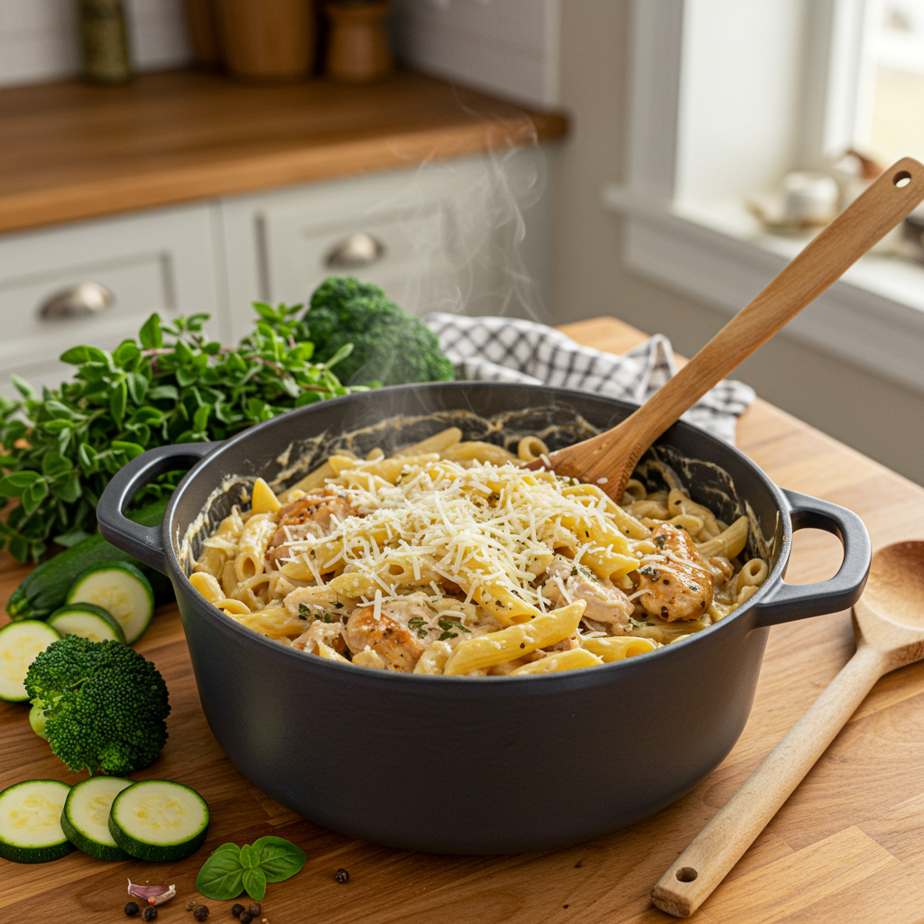 11 Best Creamy Pasta Recipes for Easy, Flavorful Dinners 10 One-Pot Creamy Garlic Parmesan Chicken Pasta