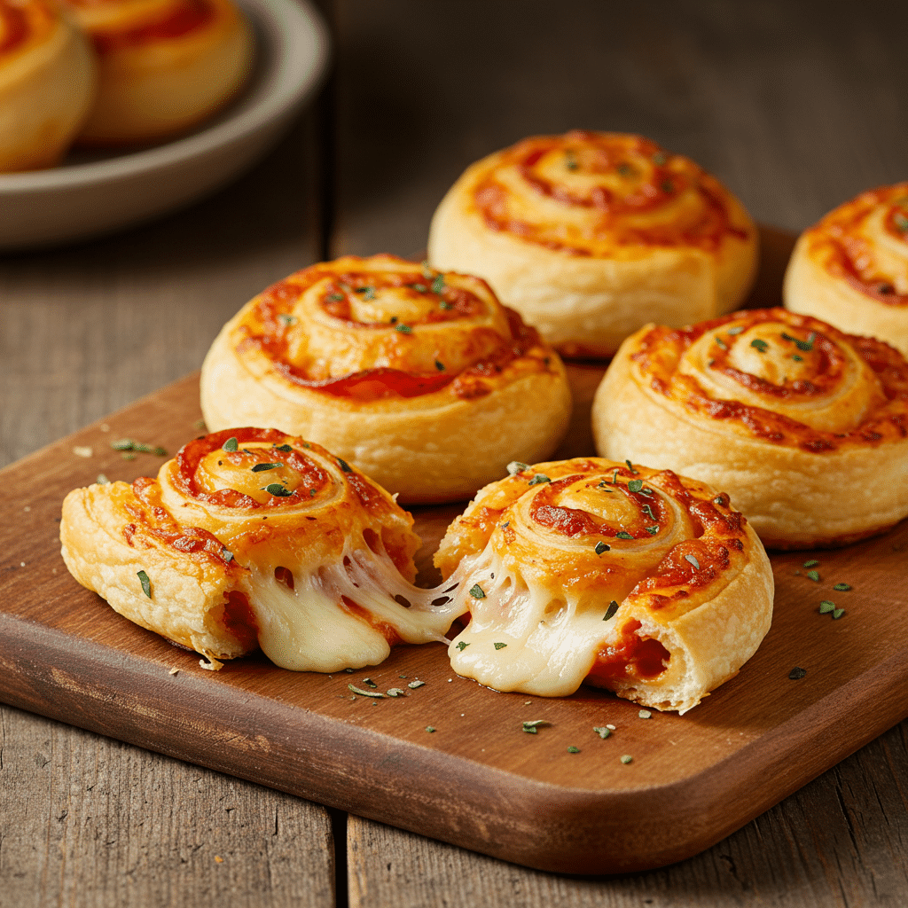 Pepperoni Pizza Roll Ups