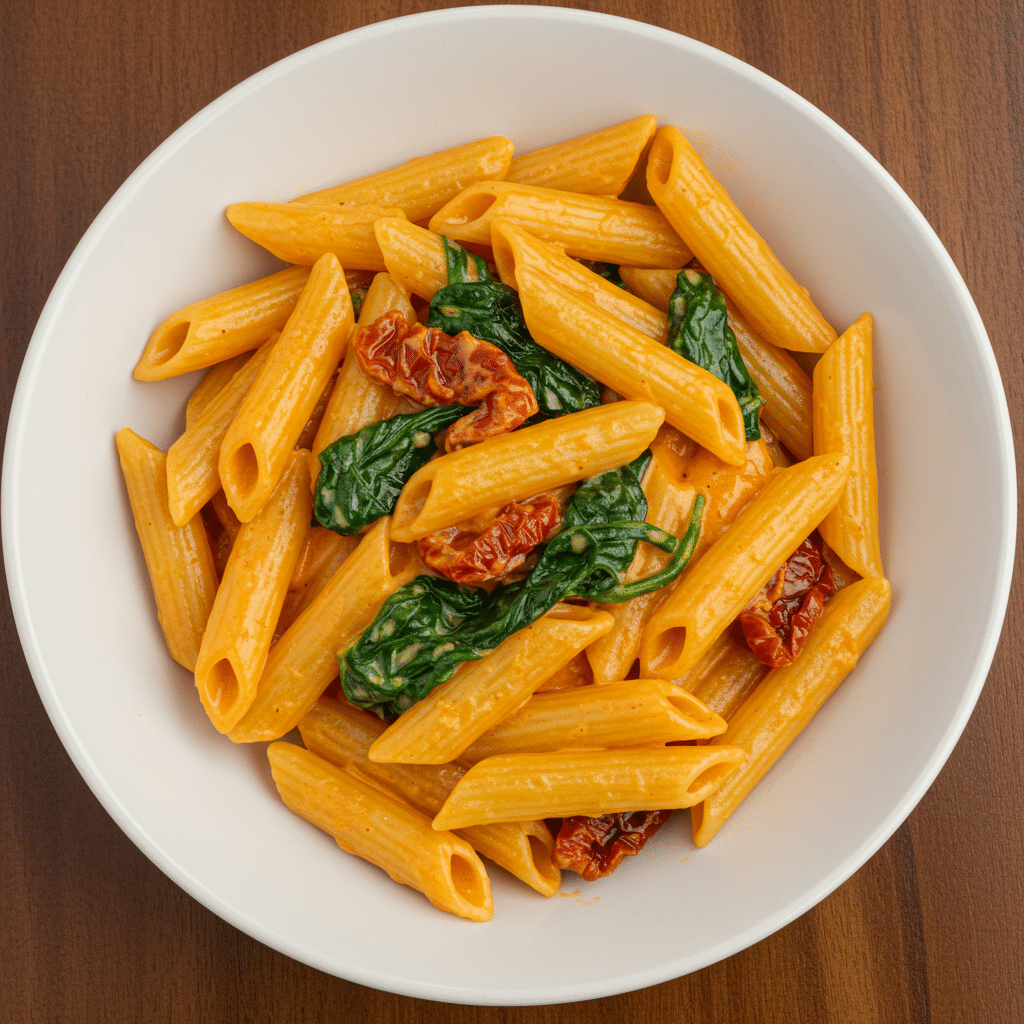 spinach tomato pasta