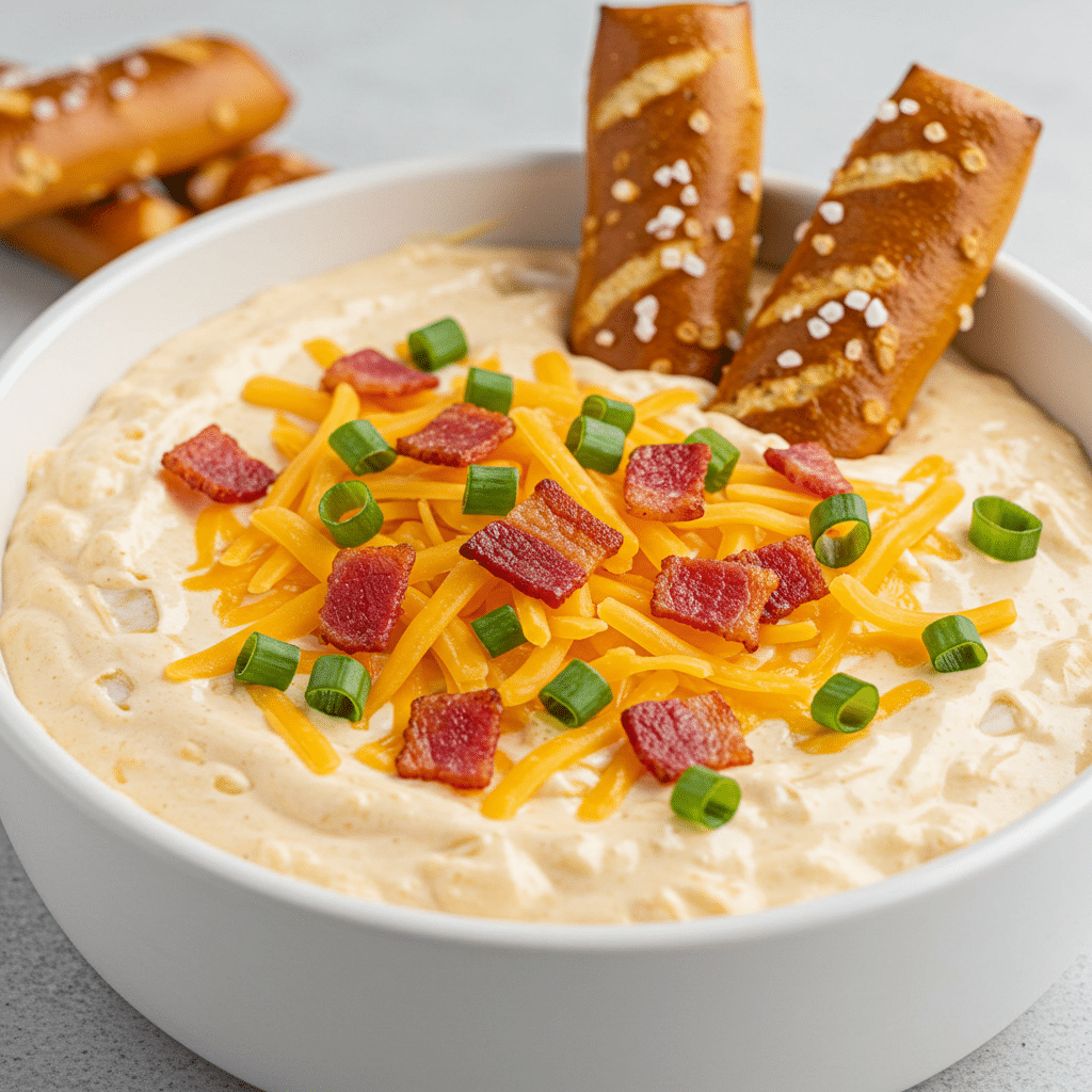 The Best Pretzel Dip Ever