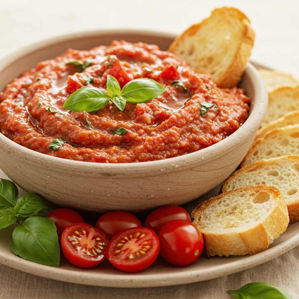 The Ultimate Guide to 10 Crowd-Pleasing Appetizers for Any Occasion 5 Tomato Basil Bruschetta Dip