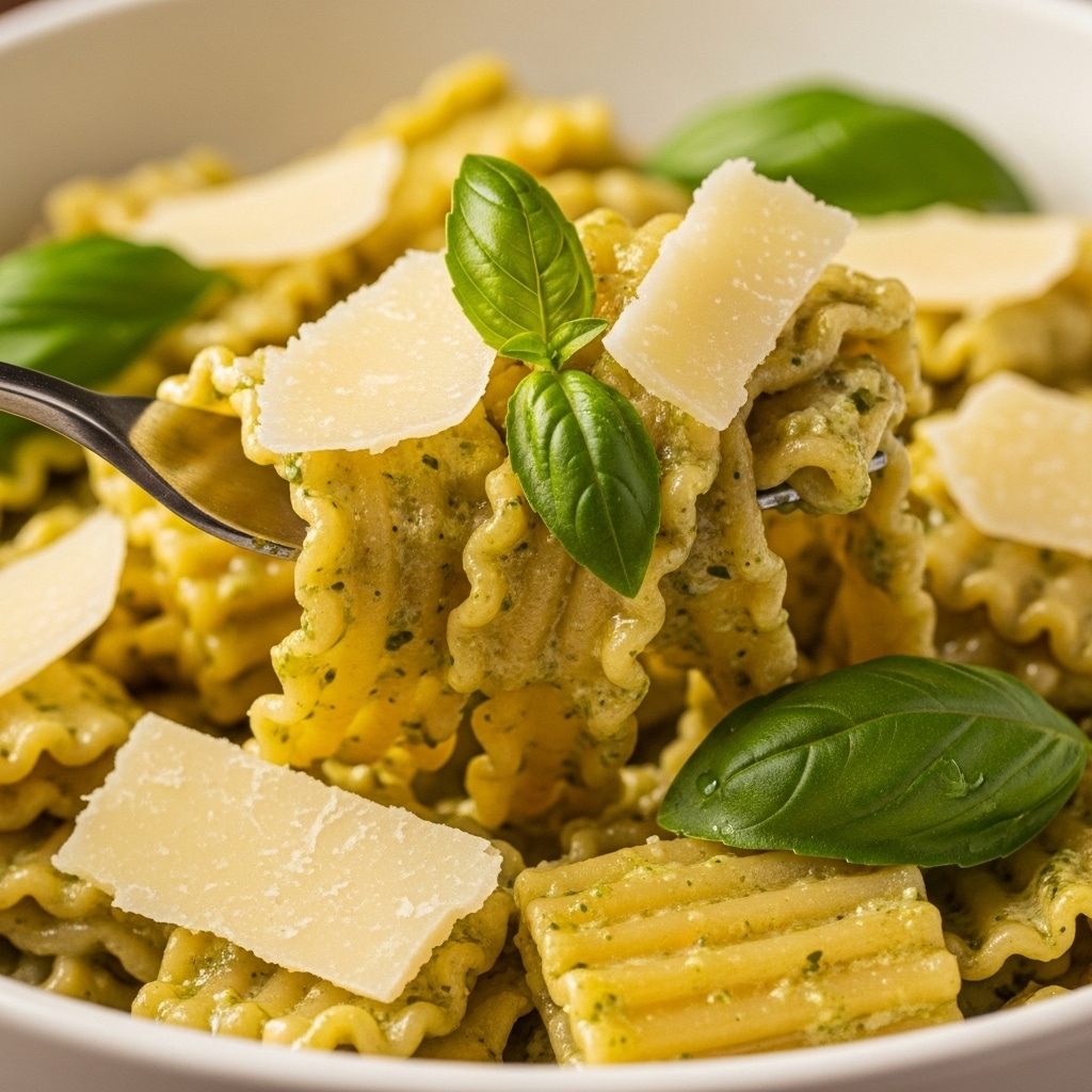 Basil Lemon Pasta Salad