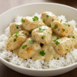 One-Pan Creamy Chicken and Rice 3 Creamy Chicken and Rice