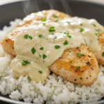 Creamy Chicken and Rice Skillet 3 Creamy Chicken and Rice Skillet