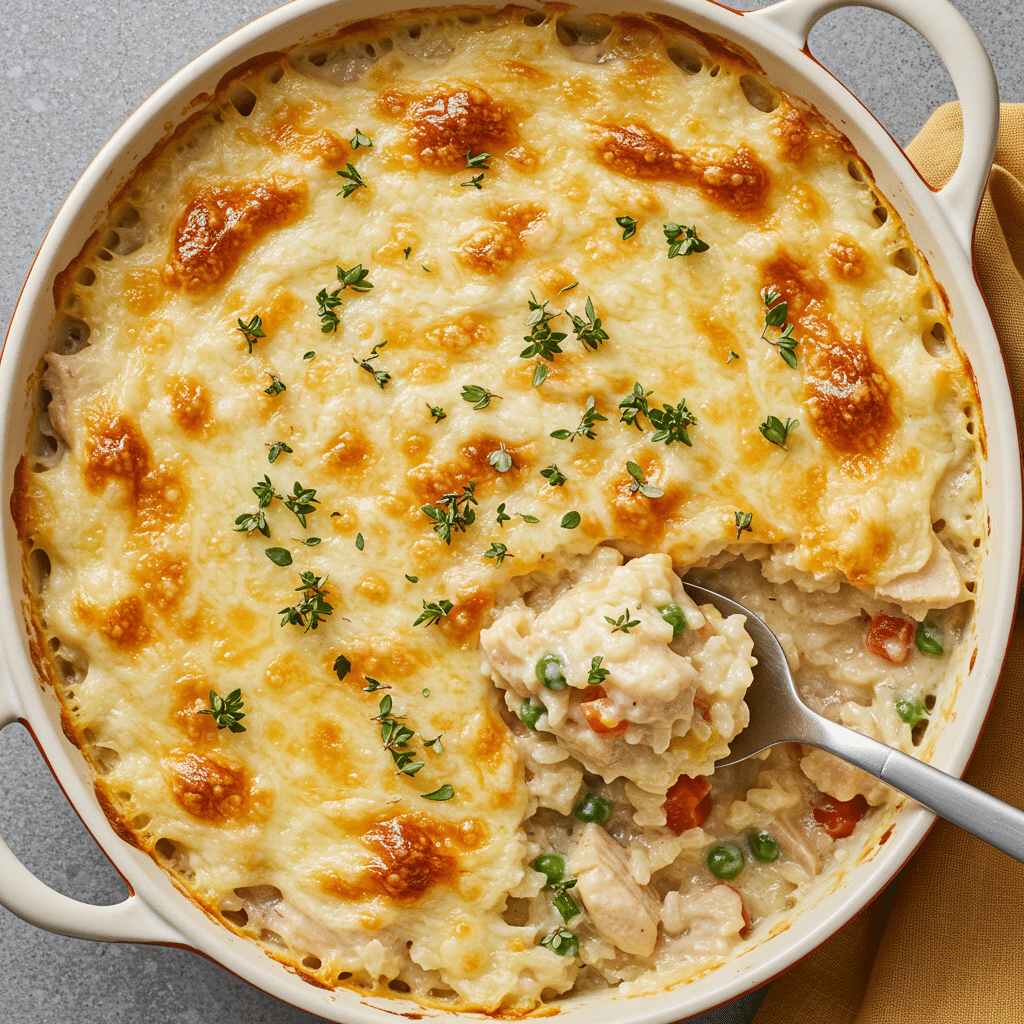 31 Flavor-First Chicken Dinners: Your Guide to Unforgettable Home-Cooked Meals 7 Creamy Smothered Chicken and Rice Casserole