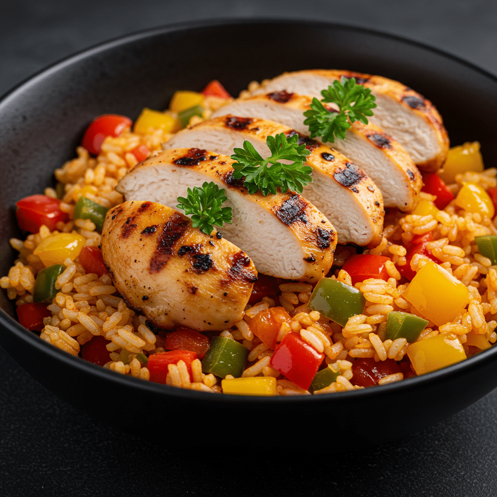 Easy One-Pan Cajun Chicken Rice