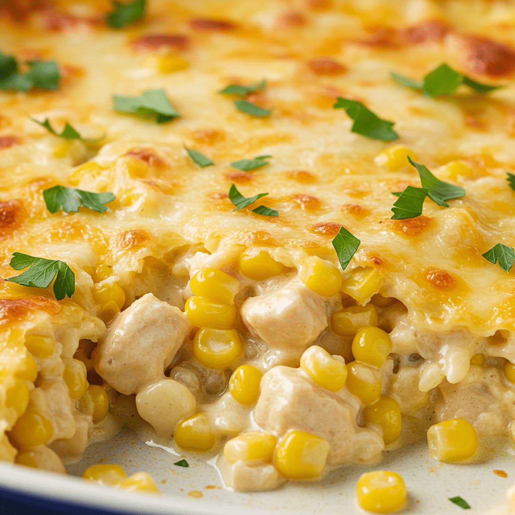 Elote-Inspired Chicken Casserole