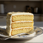 Fluffy Moist Homemade Vanilla Cake