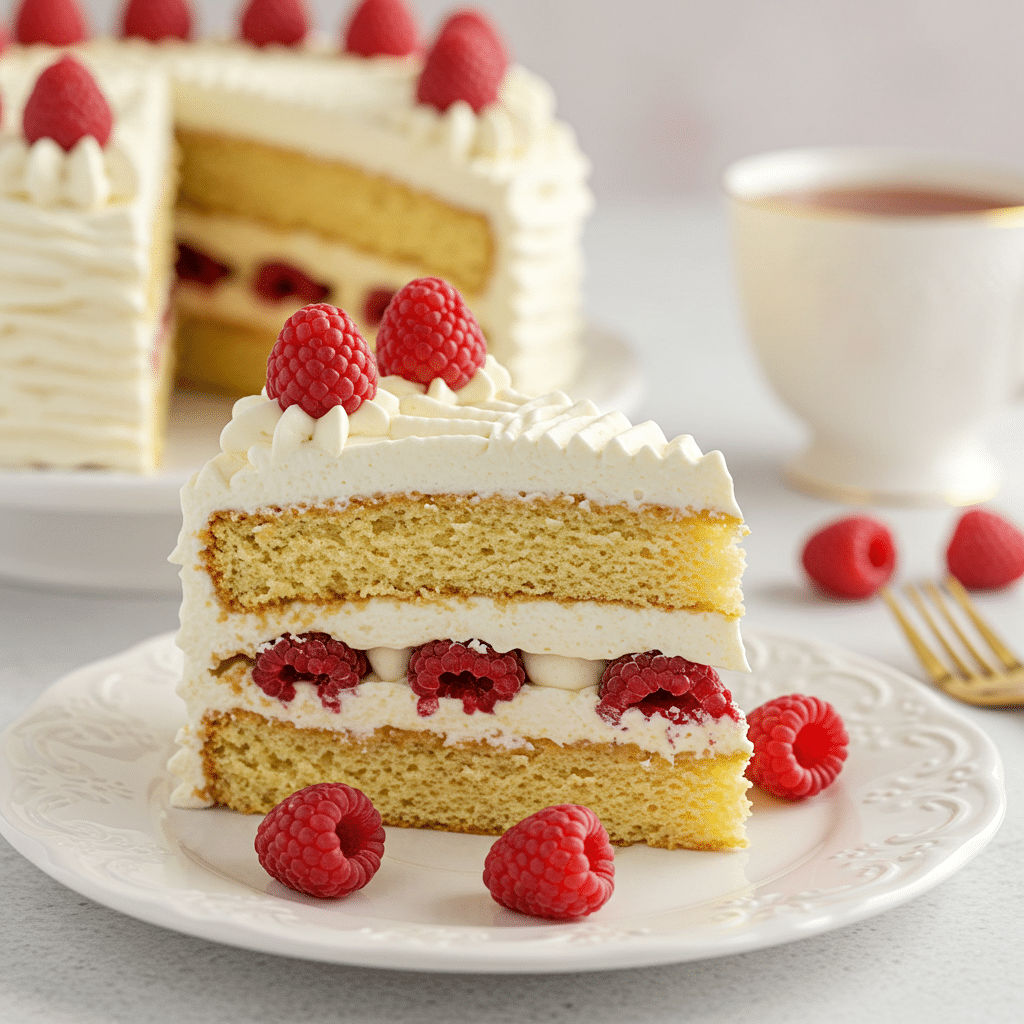 Easy Timeless White Cake 2 Fluffy Timeless White Cake