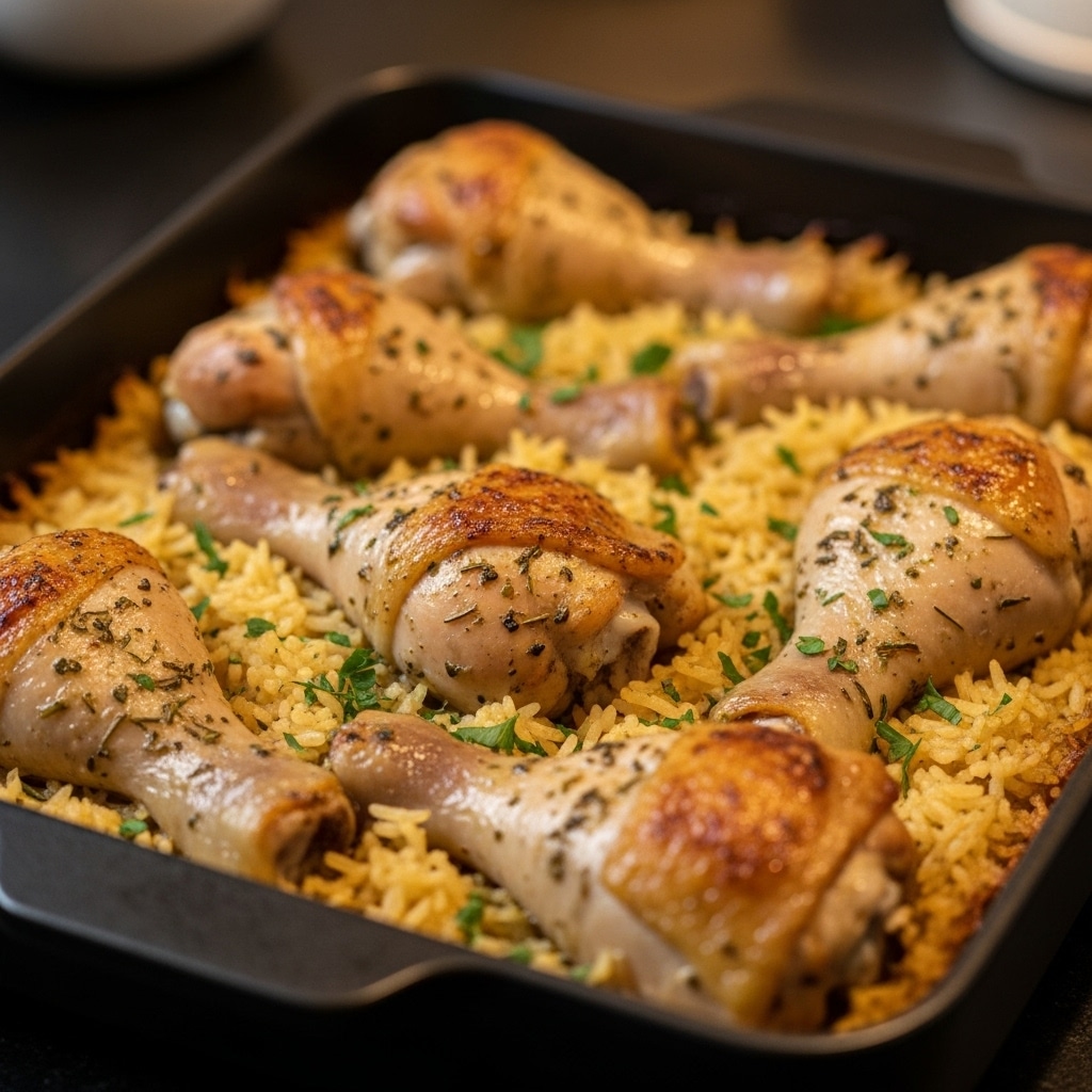 Forgotten Chicken and Rice