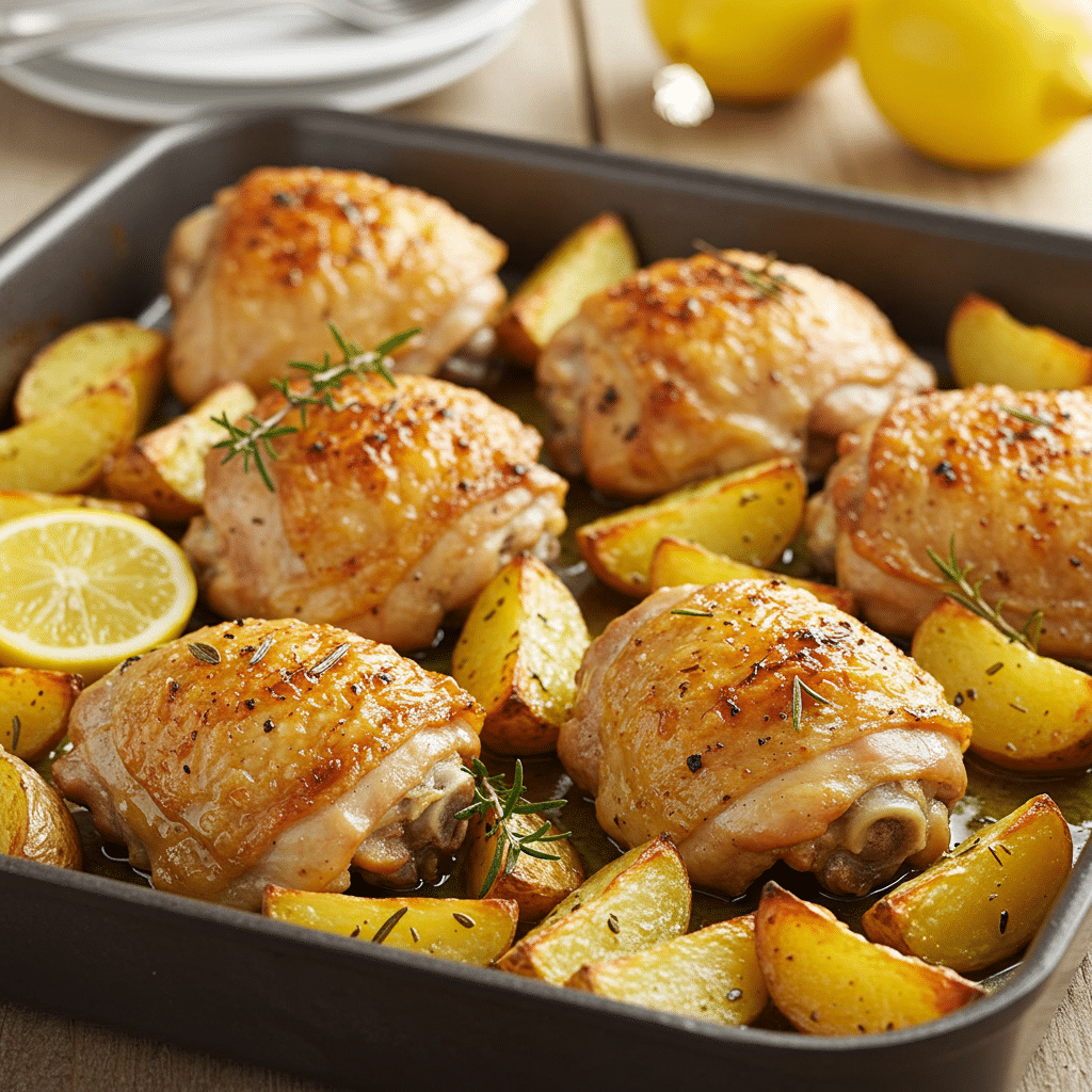 31 Flavor-First Chicken Dinners: Your Guide to Unforgettable Home-Cooked Meals 15 Greek Lemon Chicken and Potatoes
