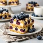 Homemade Blueberry Cream Cheese Crumble Dump Cake