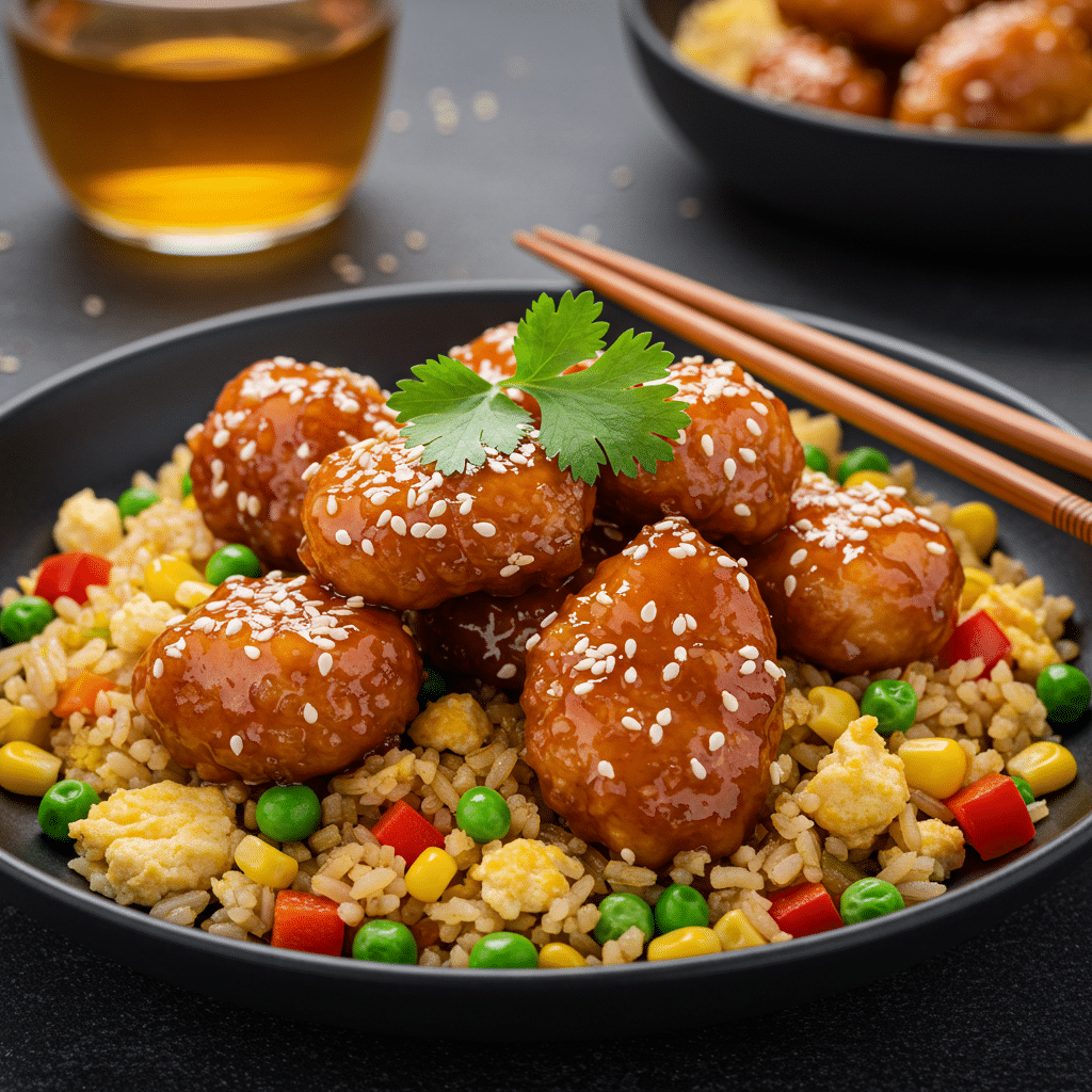 Homemade Chicken Fried Rice with Veggies 2 Homemade Chicken Fried Rice with Veggies