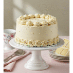 Easy Timeless White Cake 3 Homemade Easy Vanilla Cake